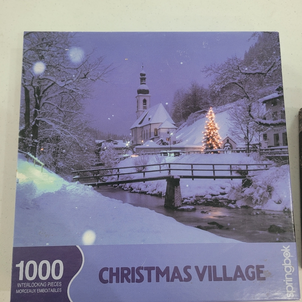 Springbok 1000 piece Christmas Village Puzzle